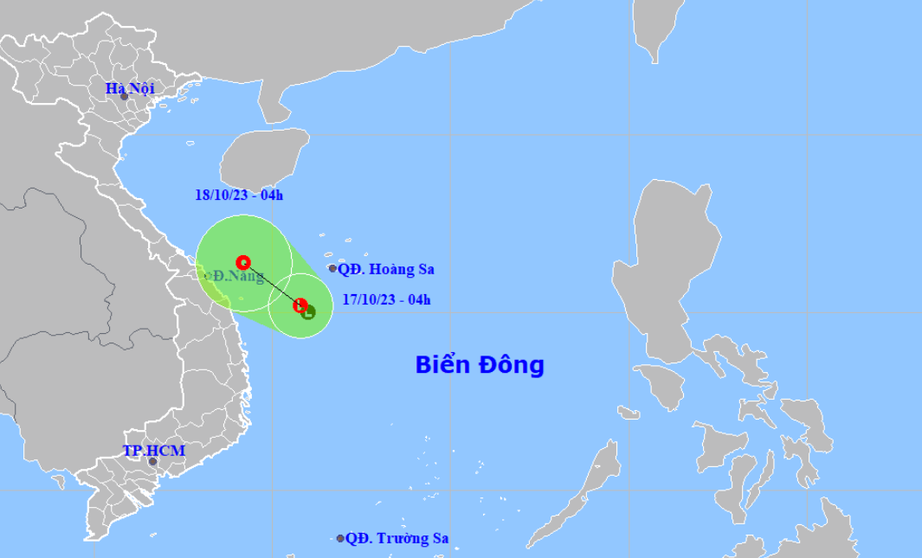 &Aacute;p thấp nhiệt đới &aacute;p s&aacute;t miền Trung - Ảnh 1.