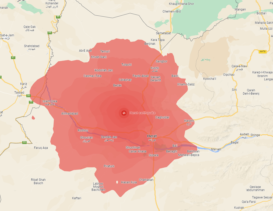 Động đất ở Afghanistan, con số thiệt mạng tăng vọt l&ecirc;n gần 2.000 người - Ảnh 2.