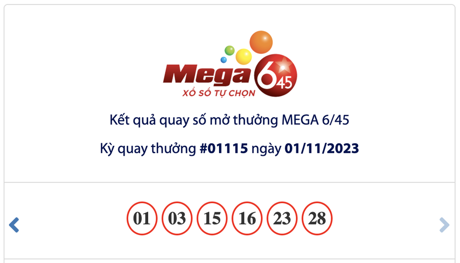 Kết quả xổ số Vietlott 1/11: Ai l&agrave; chủ nh&acirc;n giải thưởng 34 tỷ đồng? - Ảnh 1.