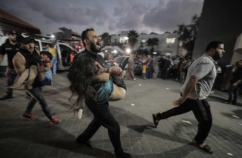 Tận mắt chứng kiến bệnh viện lớn nhất Gaza, WHO phải thốt l&ecirc;n hai từ tuyệt vọng - Ảnh 1.