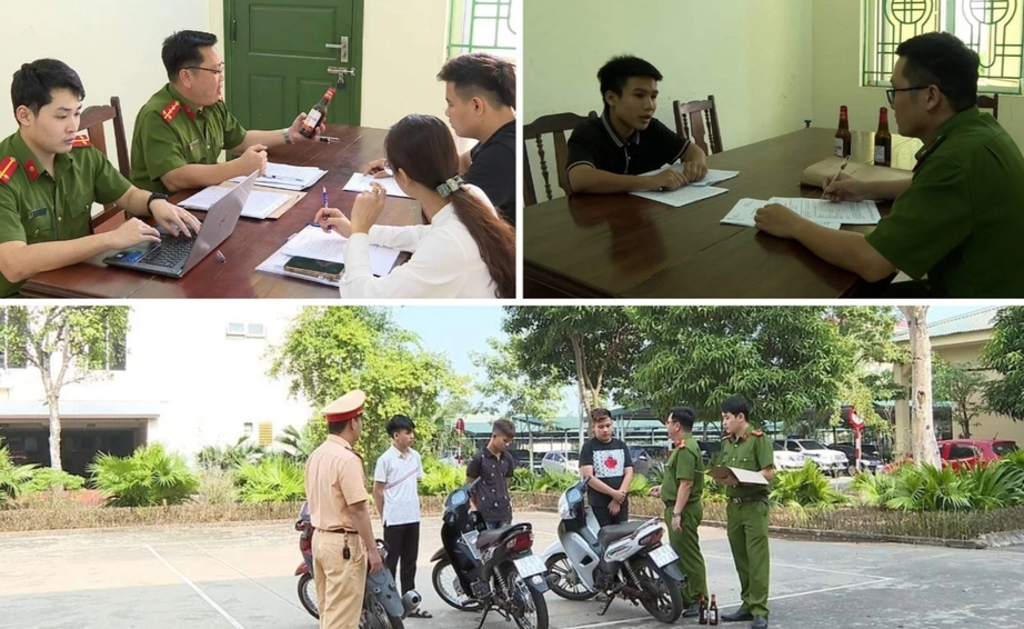 Khởi tố nh&oacute;m thanh, thiếu ni&ecirc;n th&ocirc;ng chốt, tấn c&ocirc;ng CSGT - Ảnh 1.