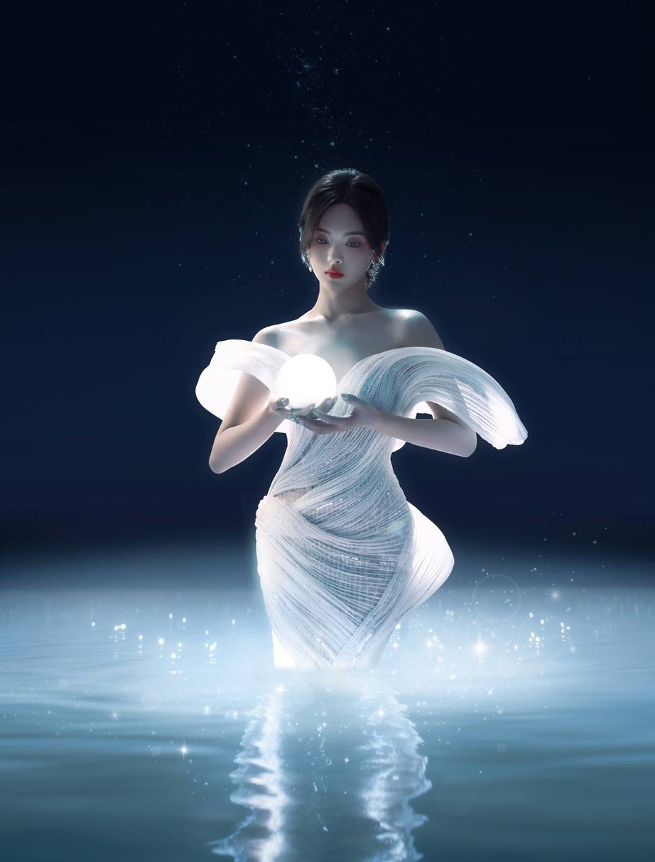 Mỹ nh&acirc;n đẹp nhất xứ Trung đua nhau mặc thiết kế của người Việt - Ảnh 15.