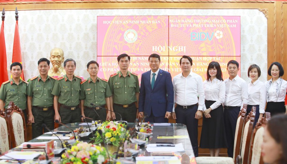 BIDV v&agrave; Học viện An ninh nh&acirc;n d&acirc;n tăng cường hợp t&aacute;c - Ảnh 1.