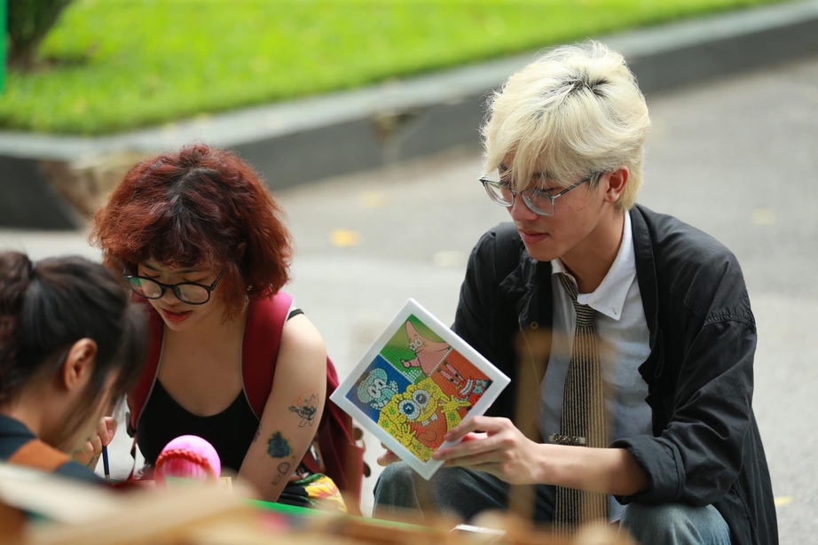 Th&ecirc;m một kh&ocirc;ng gian văn h&oacute;a cộng đồng ở c&ocirc;ng vi&ecirc;n Thống Nhất   - Ảnh 1.