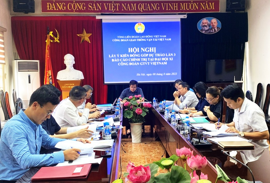 Đẩy mạnh tuy&ecirc;n truyền Đại hội XI C&ocirc;ng đo&agrave;n GTVT Việt Nam - Ảnh 1.