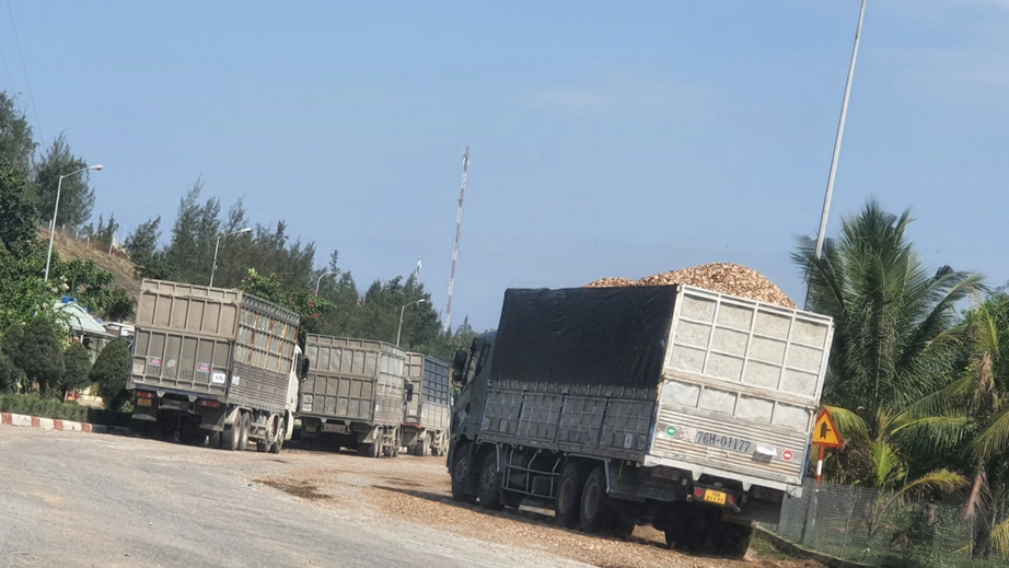 Xe qu&aacute; tải, chở c&oacute; ngọn chạy ngược chiều l&agrave;m loạn tr&ecirc;n quốc lộ 24C - Ảnh 4.