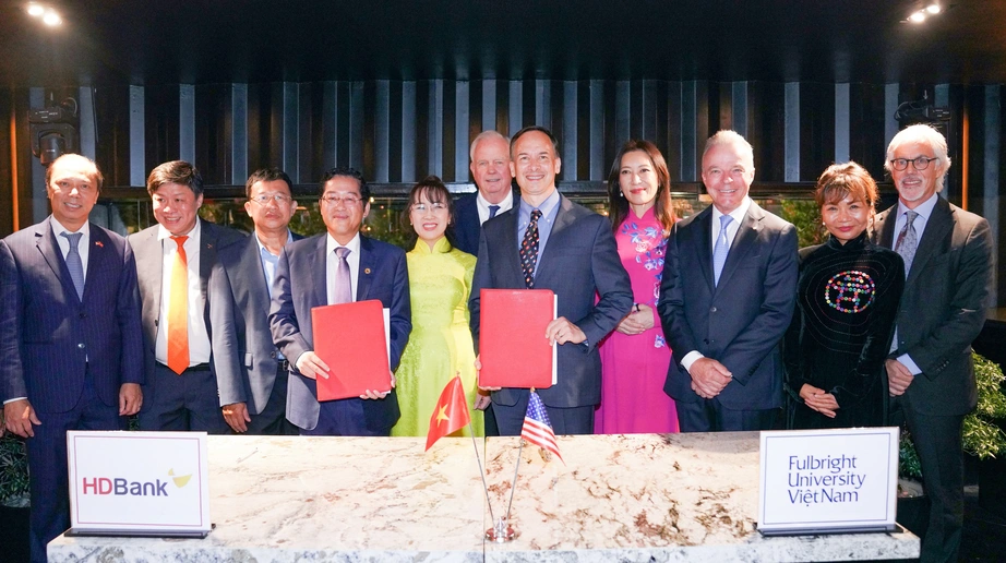 Đại học Fulbright Việt Nam v&agrave; HDBank k&yacute; kết cung cấp vốn đối ứng 20 triệu USD - Ảnh 2.