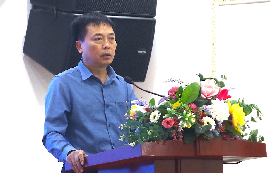 Thanh Ho&aacute; tập huấn kỹ năng truyền th&ocirc;ng, quyết liệt xử l&yacute; vi phạm giao th&ocirc;ng - Ảnh 1.