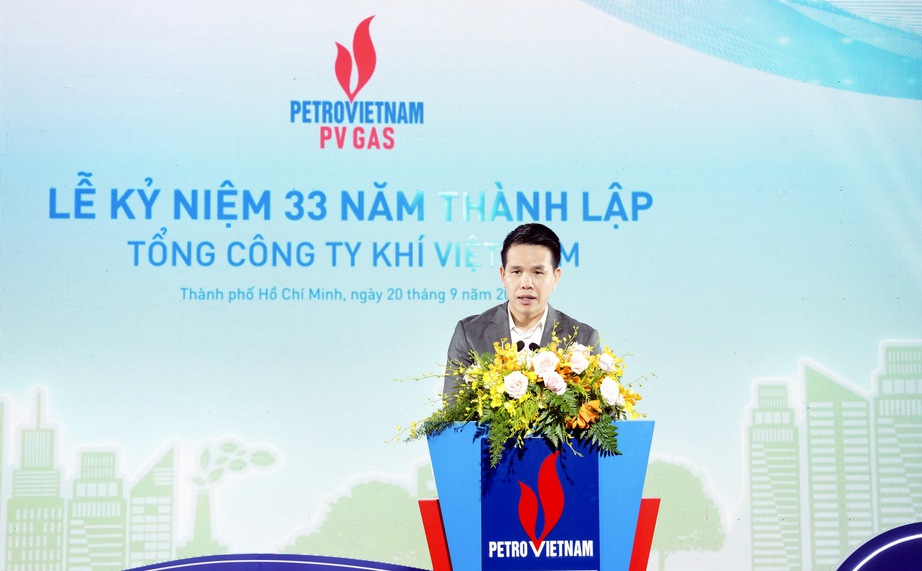 33 năm thành lập PV GAS: Lan tỏa ý chí phát triển “Hành trình năng lượng xanh” - Ảnh 1. 33 năm thành lập PV GAS: Lan tỏa ý chí phát triển “Hành trình năng lượng xanh” - Ảnh 1.