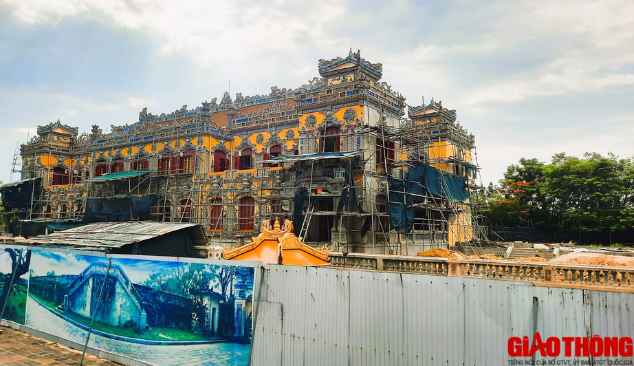 Chiêm ngưỡng ngôi điện chỉ còn nền móng sau 5 năm đầu tư phục hồi trong Đại Nội Huế - Ảnh 10. Chiêm ngưỡng ngôi điện chỉ còn nền móng sau 5 năm đầu tư phục hồi trong Đại Nội Huế - Ảnh 10.