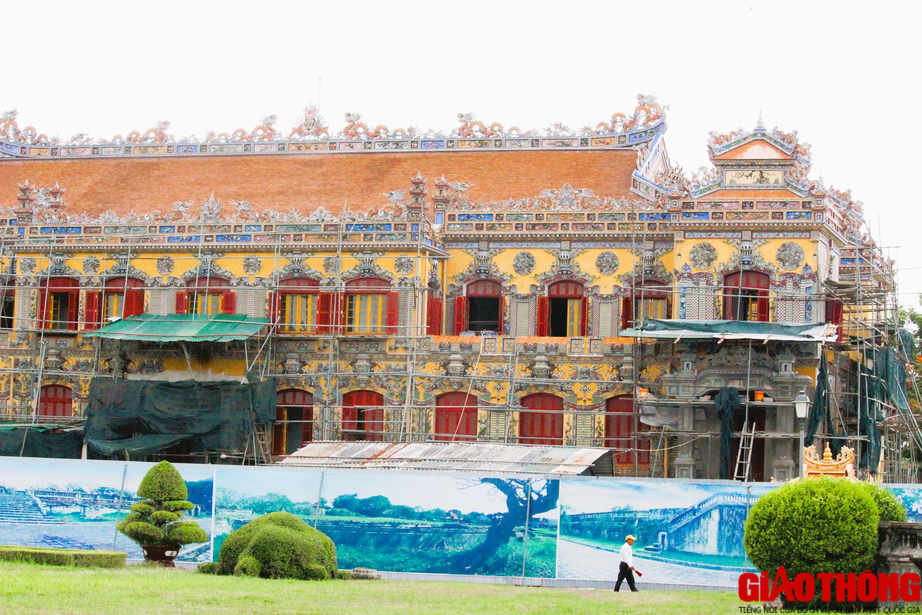 Chiêm ngưỡng ngôi điện chỉ còn nền móng sau 5 năm đầu tư phục hồi trong Đại Nội Huế - Ảnh 14. Chiêm ngưỡng ngôi điện chỉ còn nền móng sau 5 năm đầu tư phục hồi trong Đại Nội Huế - Ảnh 14.