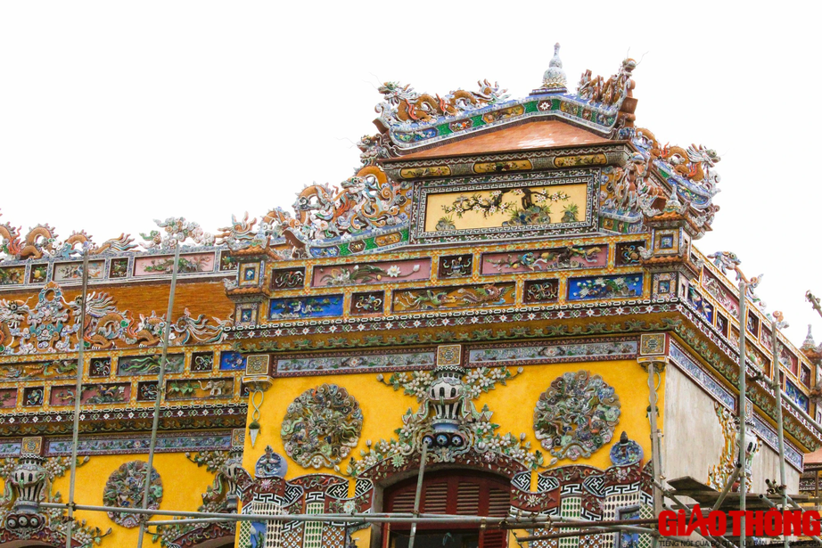 Chiêm ngưỡng ngôi điện chỉ còn nền móng sau 5 năm đầu tư phục hồi trong Đại Nội Huế - Ảnh 15. Chiêm ngưỡng ngôi điện chỉ còn nền móng sau 5 năm đầu tư phục hồi trong Đại Nội Huế - Ảnh 15.