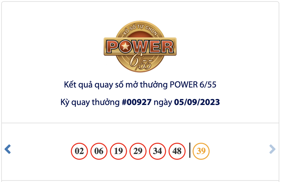 Kết quả xổ số Vietlott 5/9: Ai l&agrave; chủ nh&acirc;n giải thưởng 50 tỷ đồng? - Ảnh 1.