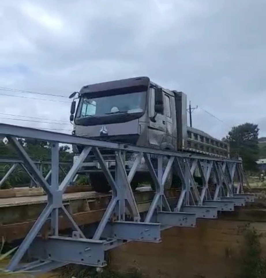 L&acirc;m Đồng đ&atilde; khắc phục xong cầu T&agrave; Năng 2 sau 2 lần sập - Ảnh 1.