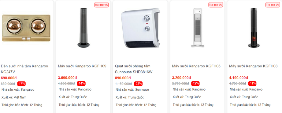 Thời tiết miền Bắc r&eacute;t đậm, thiết bị sưởi ch&aacute;y h&agrave;ng- Ảnh 2.