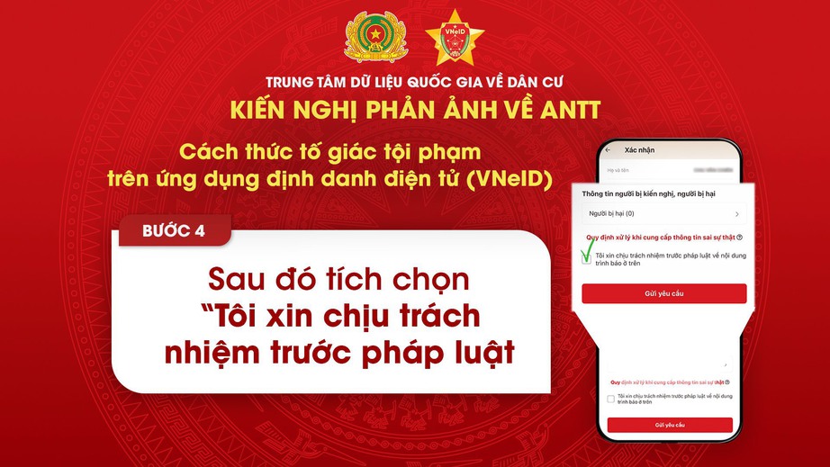Người d&acirc;n c&oacute; thể tố gi&aacute;c loại tội phạm n&agrave;o qua ứng dụng VNeID?- Ảnh 5.