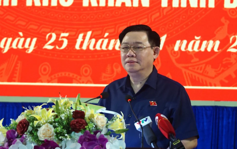 Chủ tịch Quốc hội Vương Đ&igrave;nh Huệ thăm, tặng qu&agrave; Tết tại Bạc Li&ecirc;u- Ảnh 1.