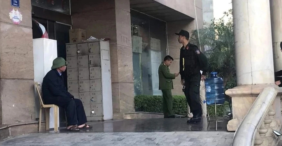 Th&aacute;i B&igrave;nh: Đang kh&aacute;m x&eacute;t trụ sở C&ocirc;ng ty TNHH Vận tải thủy bộ Hải H&agrave;- Ảnh 1.