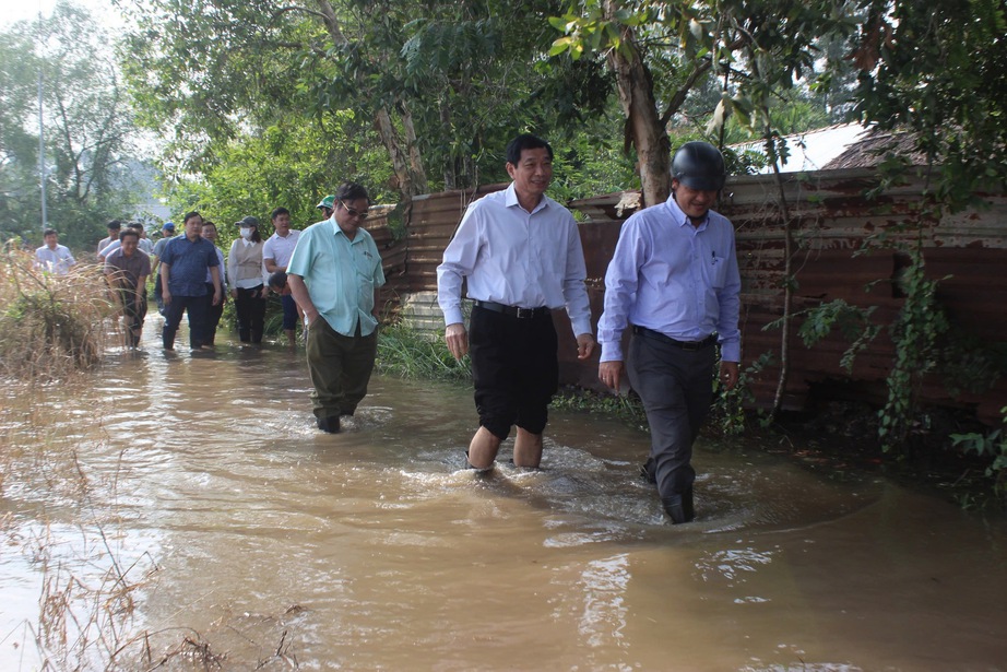 Kết th&uacute;c đợt triều cường lịch sử, cao nhất trong 24 năm qua ở Đồng Nai- Ảnh 3.