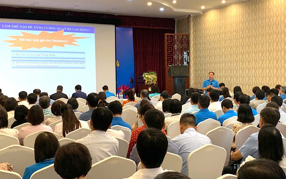Tập huấn nghiệp vụ cho hơn 400 c&aacute;n bộ c&ocirc;ng đo&agrave;n GTVT Việt Nam
- Ảnh 2.