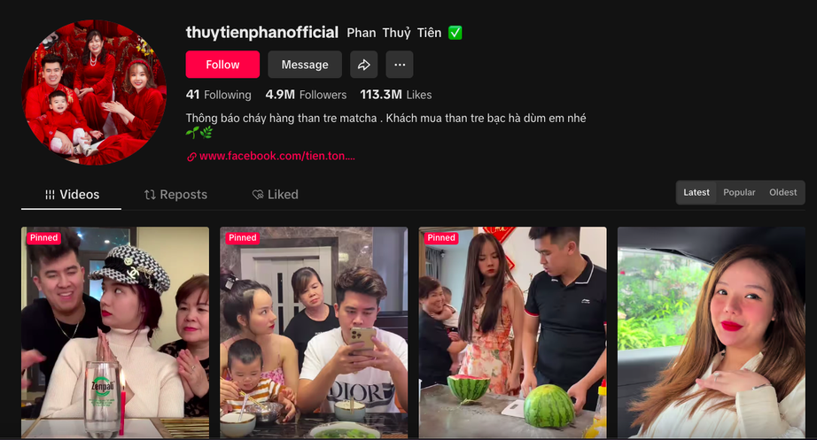 Qu&aacute; tr&igrave;nh phất l&ecirc;n của vợ chồng Tiktoker Phan Thủy Ti&ecirc;n Zenpali b&aacute;n nước hoa kh&ocirc;ng xuất xứ- Ảnh 1.