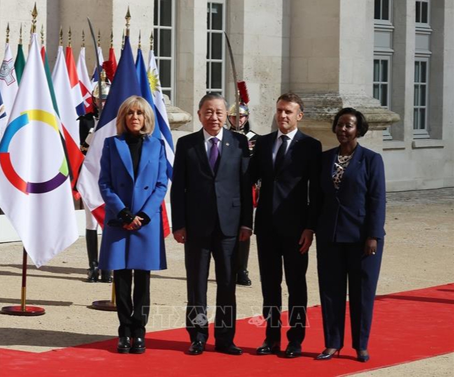 Tổng B&iacute; thư, Chủ tịch nước T&ocirc; L&acirc;m dự phi&ecirc;n khai mạc to&agrave;n thể Hội nghị cấp cao Ph&aacute;p ngữ- Ảnh 2.