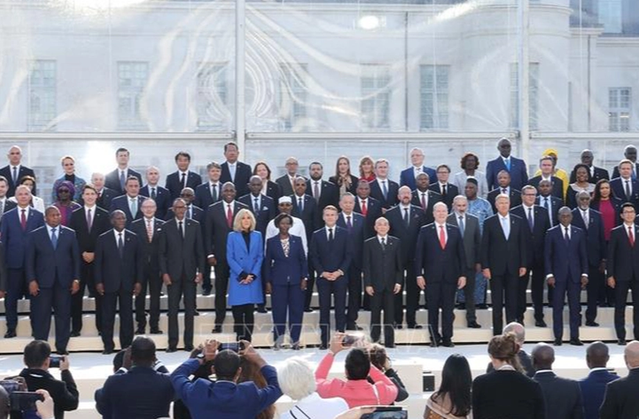 Tổng B&iacute; thư, Chủ tịch nước T&ocirc; L&acirc;m dự phi&ecirc;n khai mạc to&agrave;n thể Hội nghị cấp cao Ph&aacute;p ngữ- Ảnh 3.