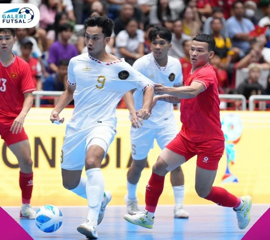 Futsal Đ&ocirc;ng Nam &Aacute; 2024: Thua cay đắng Indonesia, tuyển Việt Nam lỡ cơ hội l&agrave;m n&ecirc;n lịch sử- Ảnh 1.