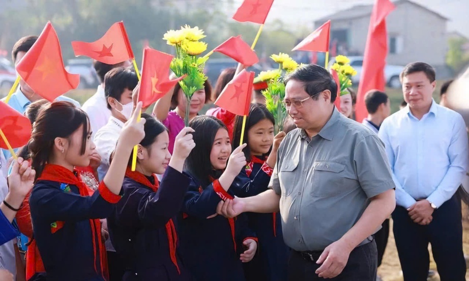 Thủ tướng Phạm Minh Ch&iacute;nh dự Ng&agrave;y hội đo&agrave;n kết to&agrave;n d&acirc;n tộc tại Lạng Sơn- Ảnh 3.