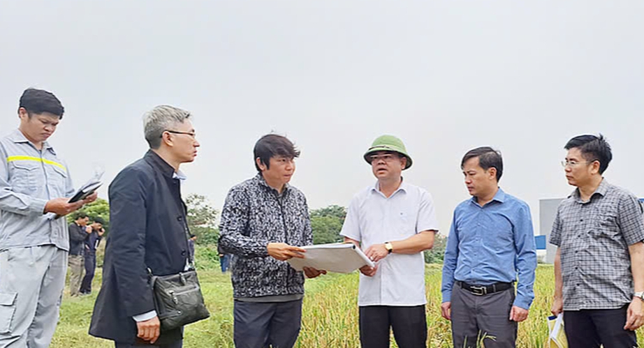 Nam Định b&agrave;n giao cọc giải ph&oacute;ng mặt bằng, mốc lộ giới cho dự &aacute;n cao tốc CT.08- Ảnh 1.