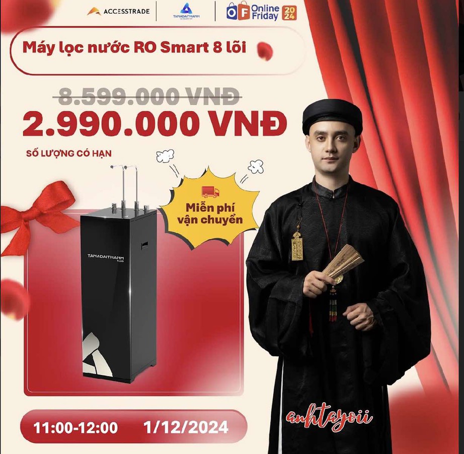 T&acirc;n &Aacute; Đại Th&agrave;nh tham gia Online Friday 2024: B&ugrave;ng nổ ưu đ&atilde;i độc quyền- Ảnh 3.