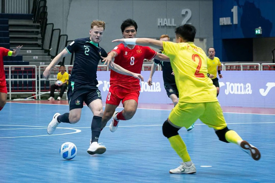 Futsal Đ&ocirc;ng Nam &Aacute; 2024: Thắng nghẹt thở Australia, tuyển Việt Nam hi&ecirc;n ngang v&agrave;o chung kết- Ảnh 1.