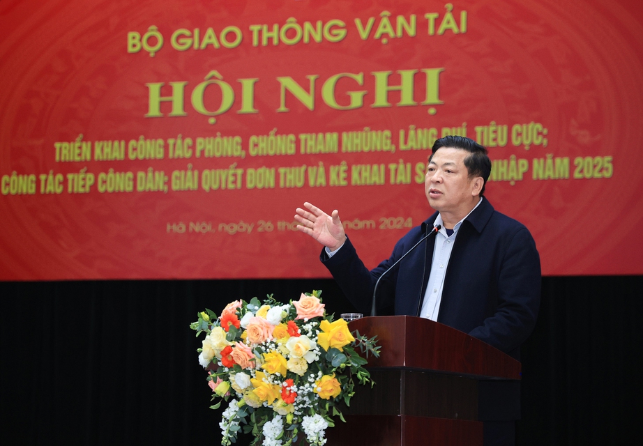 Bộ trưởng GTVT: Sớm nhận diện nguy cơ, t&iacute;ch cực ph&ograve;ng chống tham nhũng- Ảnh 1.