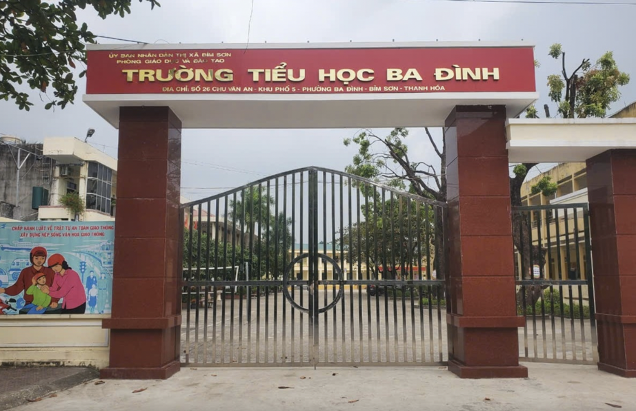 C&ocirc; gi&aacute;o đ&aacute;nh học sinh lớp 1 ở Thanh H&oacute;a bị điều chuyển l&agrave;m văn thư- Ảnh 1.