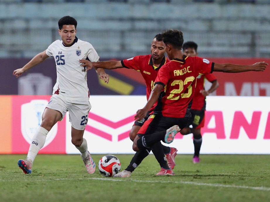 AFF Cup 2024: Th&aacute;i Lan thắng Đ&ocirc;ng Timor với tỷ số kh&ocirc;ng tưởng- Ảnh 1.