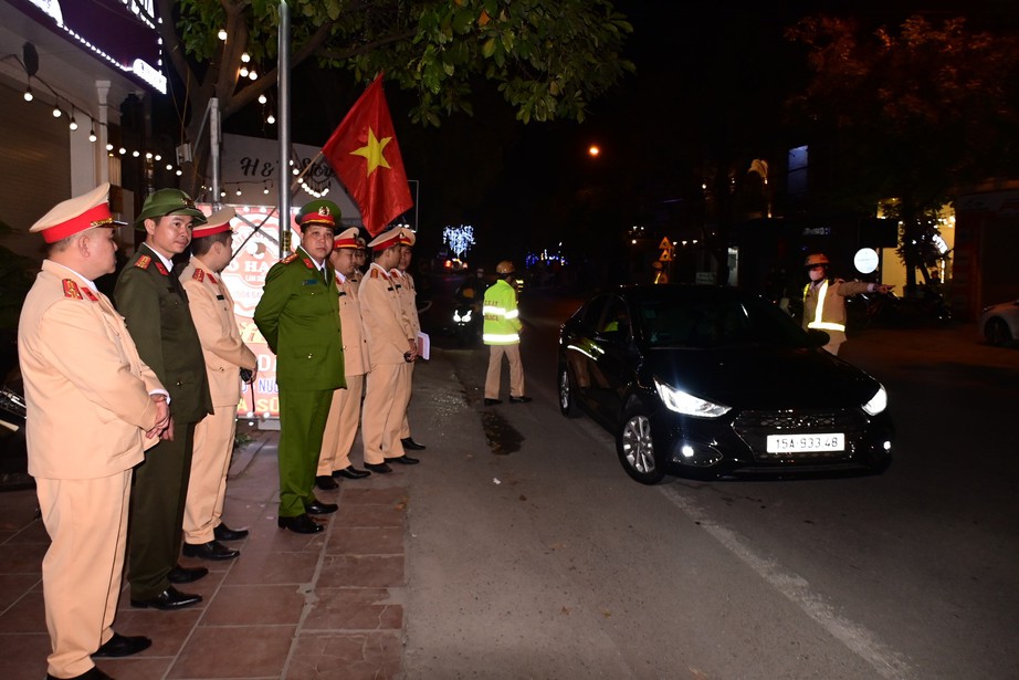 Hải Ph&ograve;ng: Ph&aacute;t hiện 24 trường hợp vi phạm nồng độ cồn trong tối mồng 3 Tết  - Ảnh 2.