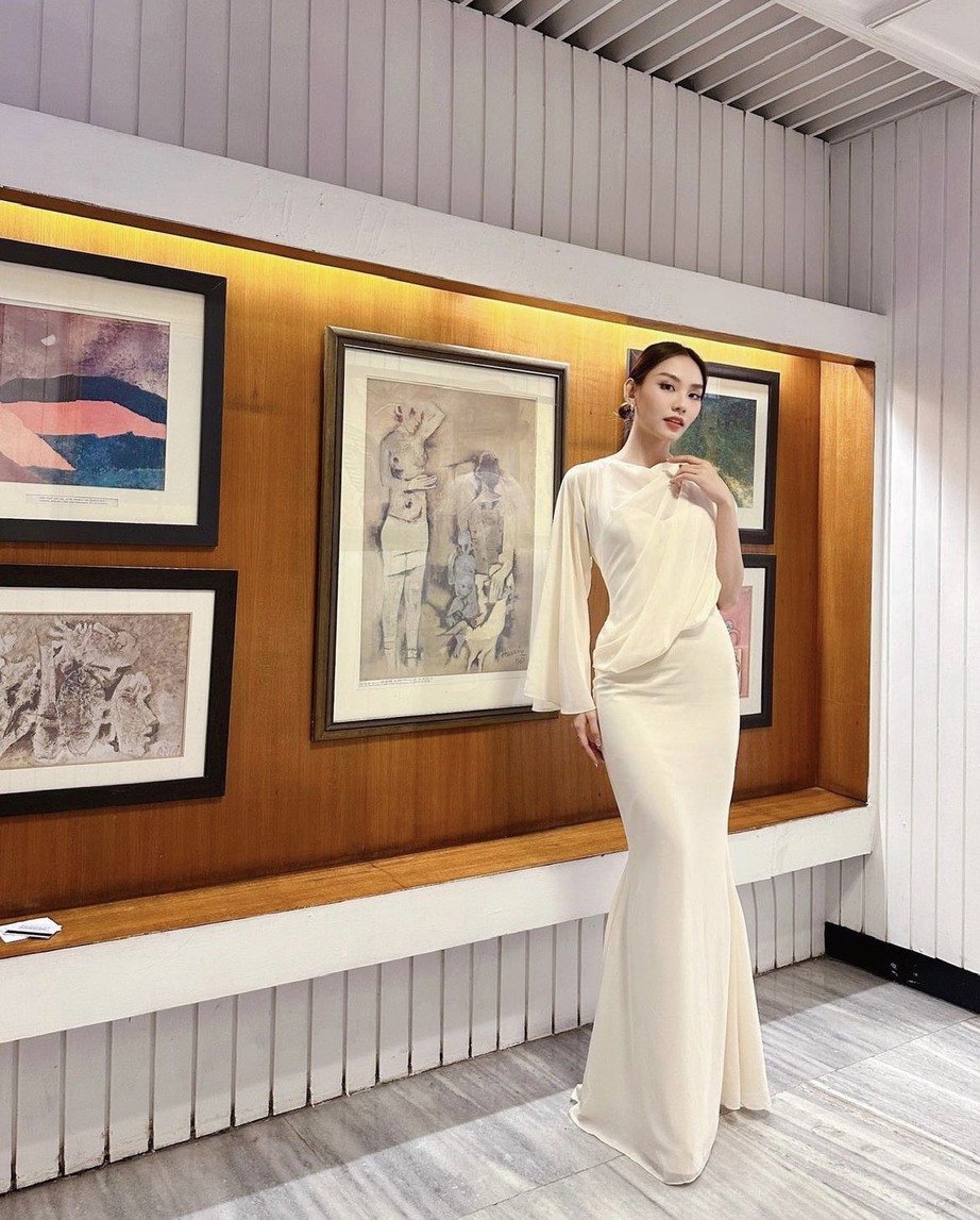 Mai Phương thăng hạng, đứng Top 9 th&iacute; sinh nổi bật nhất Miss World 2024- Ảnh 7.
