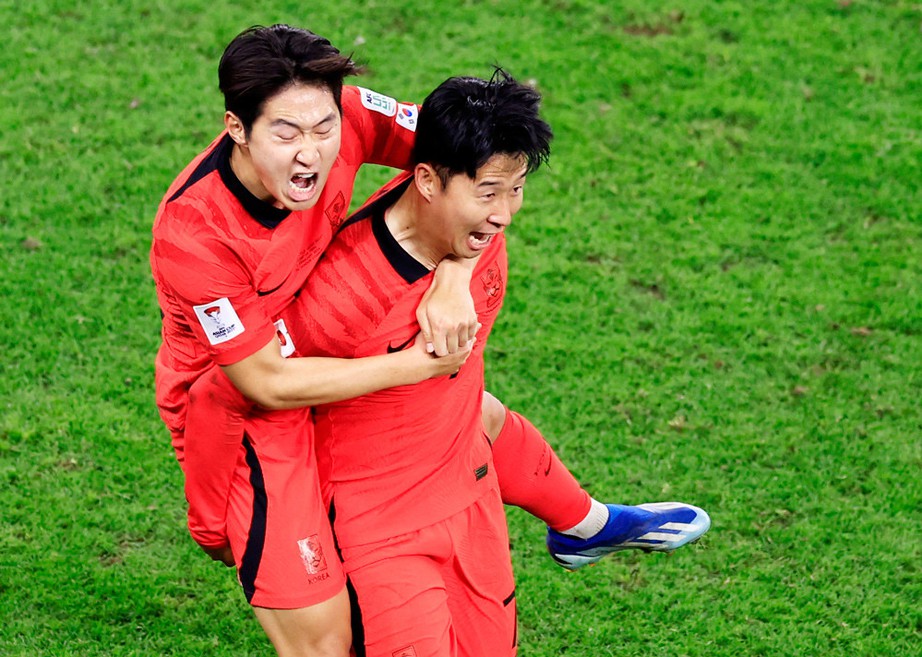 Asian Cup: Son Heung-min lập si&ecirc;u phẩm đ&aacute; phạt, H&agrave;n Quốc chật vật gi&agrave;nh v&eacute; v&agrave;o b&aacute;n kết - Ảnh 1.
