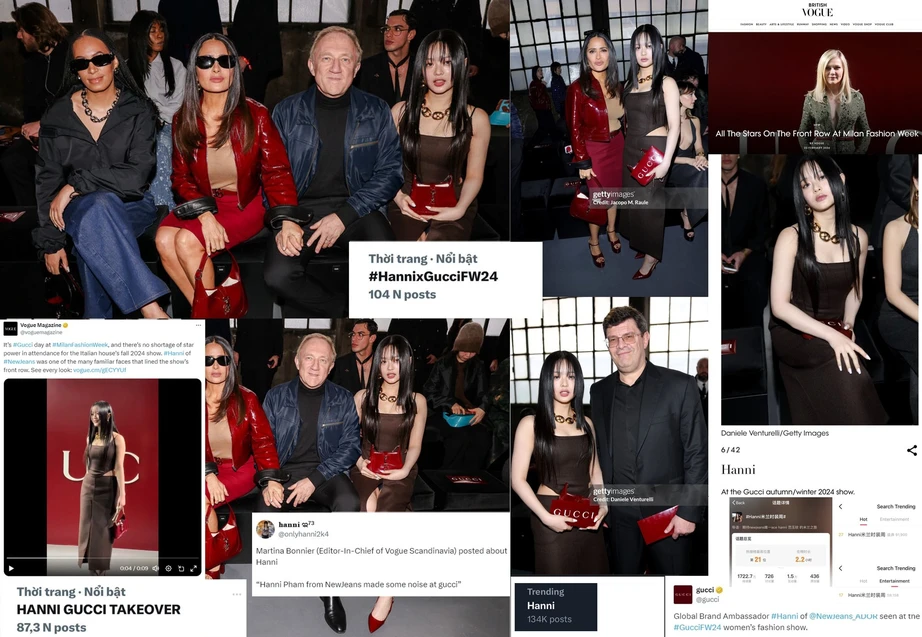 Dấu ấn của thần tượng Kpop trẻ tuổi Hanni tại Milan Fashion Week- Ảnh 2.