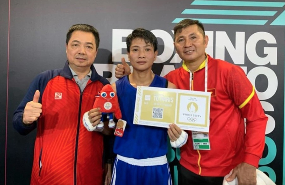 Chuyện về nữ v&otilde; sĩ boxing vừa gi&agrave;nh v&eacute; dự Olympic- Ảnh 1.