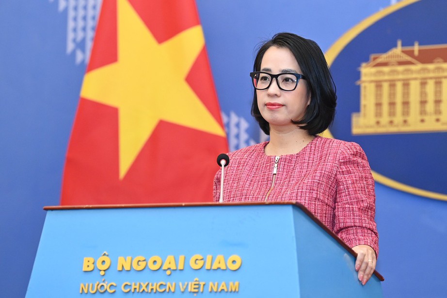 Bộ Ngoại giao l&ecirc;n tiếng trước c&aacute;c tuy&ecirc;n bố của Trung Quốc, Philippines tr&ecirc;n Biển Đ&ocirc;ng- Ảnh 1.