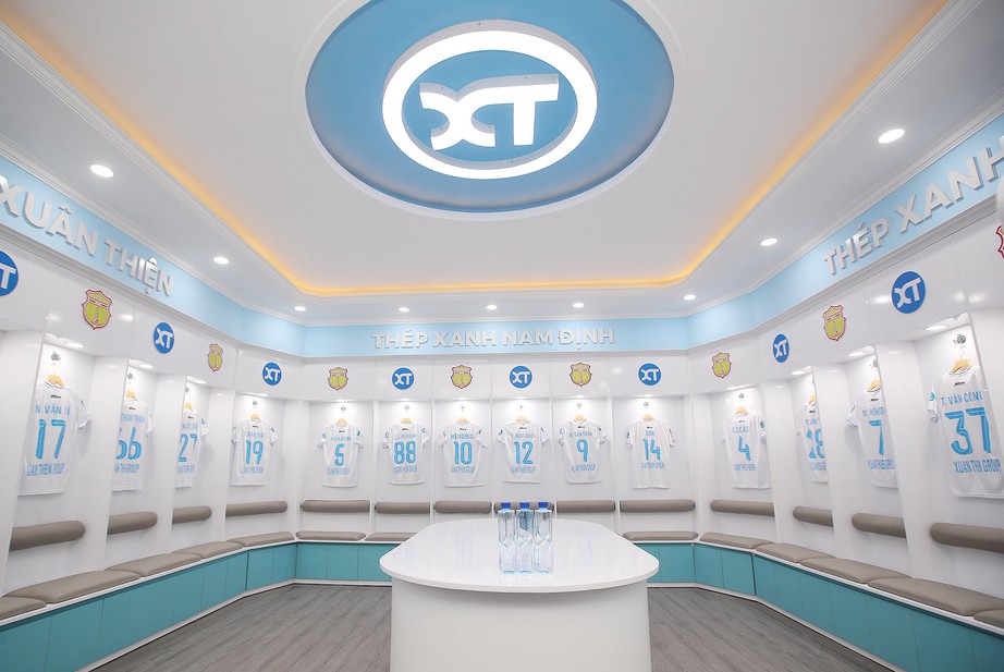 Cận cảnh phòng thay đồ đẹp như Ngoại hạng Anh của đội bóng V-League- Ảnh 5. Cận cảnh phòng thay đồ đẹp như Ngoại hạng Anh của đội bóng V-League- Ảnh 5.