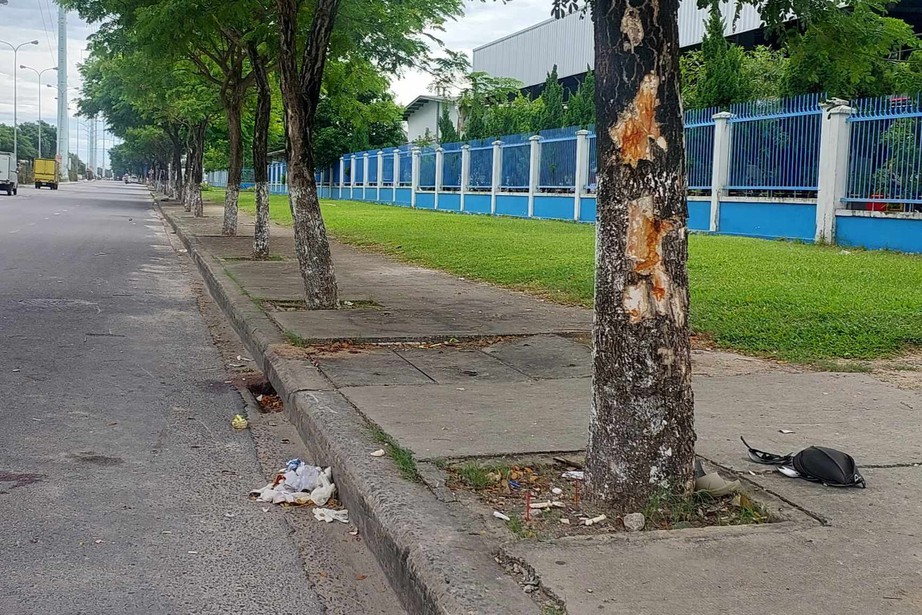 Đ&agrave; Nẵng: Xe m&aacute;y kẹp 3 đ&acirc;m v&agrave;o gốc c&acirc;y, 2 người tử vong tại chỗ- Ảnh 1.