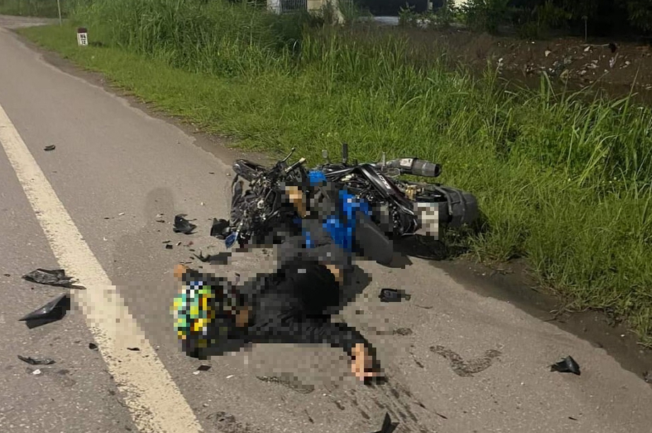 Đối đầu &ocirc; t&ocirc; tải tr&ecirc;n quốc lộ 279, nam t&agrave;i xế xe m&aacute;y tử vong tại chỗ- Ảnh 1.