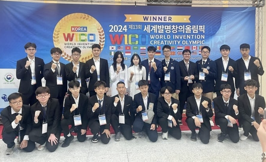 Học sinh Việt Nam đạt Huy chương v&agrave;ng tại cuộc thi Olympic Ph&aacute;t minh v&agrave; S&aacute;ng chế thế giới- Ảnh 2.