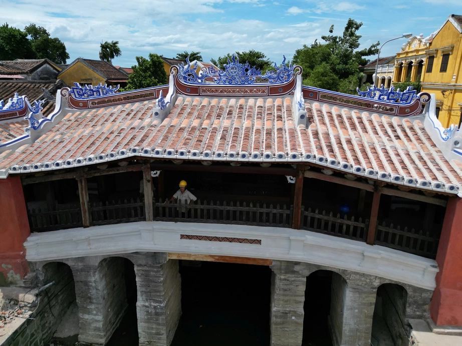 Hội An tr&ugrave;ng tu di t&iacute;ch Ch&ugrave;a Cầu theo những nguy&ecirc;n tắc n&agrave;o?- Ảnh 3.