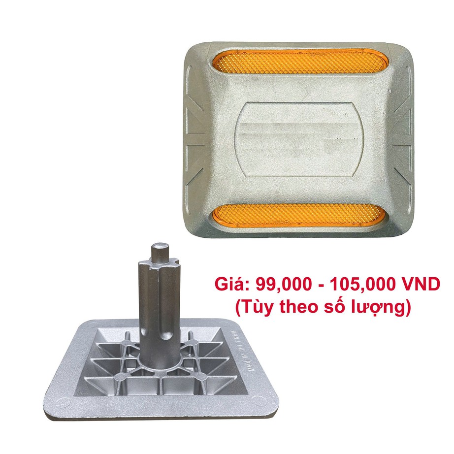 Đinh phản quang l&otilde;i sắt - thiết bị cảnh b&aacute;o an to&agrave;n cho đường bộ- Ảnh 1.