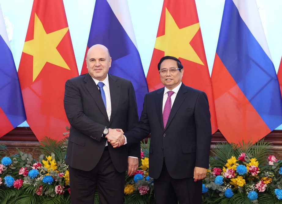 Việt Nam - Nga nhất tr&iacute; th&uacute;c đẩy hợp t&aacute;c h&agrave;ng hải, đường sắt, giao th&ocirc;ng đ&ocirc; thị- Ảnh 1.
