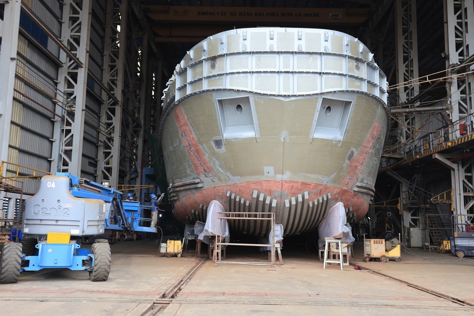 Một doanh nghiệp đóng tàu công bố lãi cả trăm tỷ đồng- Ảnh 1. Một doanh nghiệp đóng tàu công bố lãi cả trăm tỷ đồng- Ảnh 1.