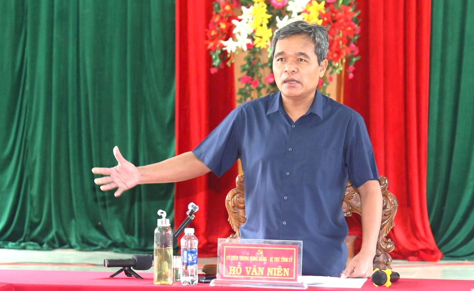 &Ocirc;ng Hồ Văn Ni&ecirc;n l&agrave;m Trưởng Ban chỉ đạo c&aacute;c c&ocirc;ng tr&igrave;nh, dự &aacute;n trọng điểm tỉnh Quảng Ng&atilde;i- Ảnh 1.